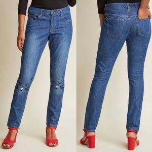Pepaloves Straight Leg Kitten Jeans